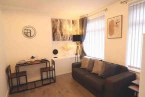 Stylish one bed apartment with off road parking